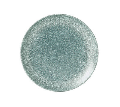 RAKU TOPAZ BLUE - COUPE PLATE - 16.5CM (12) (Churchill)