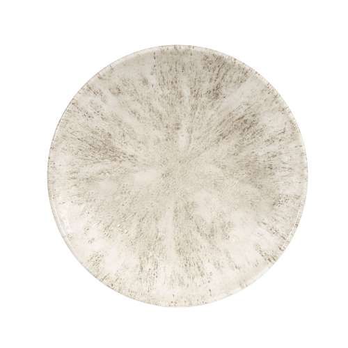 STONE AGATE GREY - EVOLVE COUPE PLATE - 21.7CM (12) (Churchill)