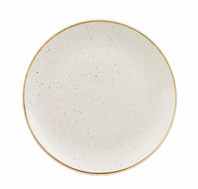 BARLEY WHITE - COUPE PLATE - 28.8CM (12) (Churchill)