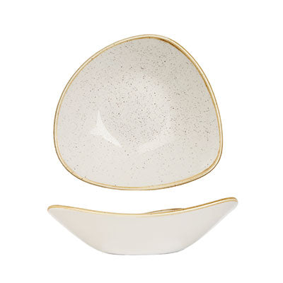 BARLEY WHITE - TRIANGLE BOWL - 23.5CM (12) (Churchill)