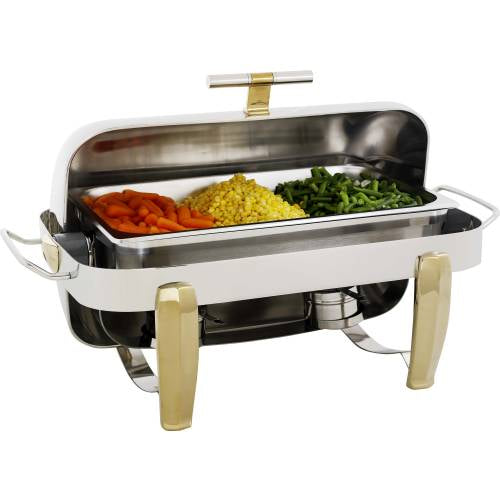 CHAFING DISH DELUX-ROLLTOP (RECTANGULAR) 7.5LT (Global)
