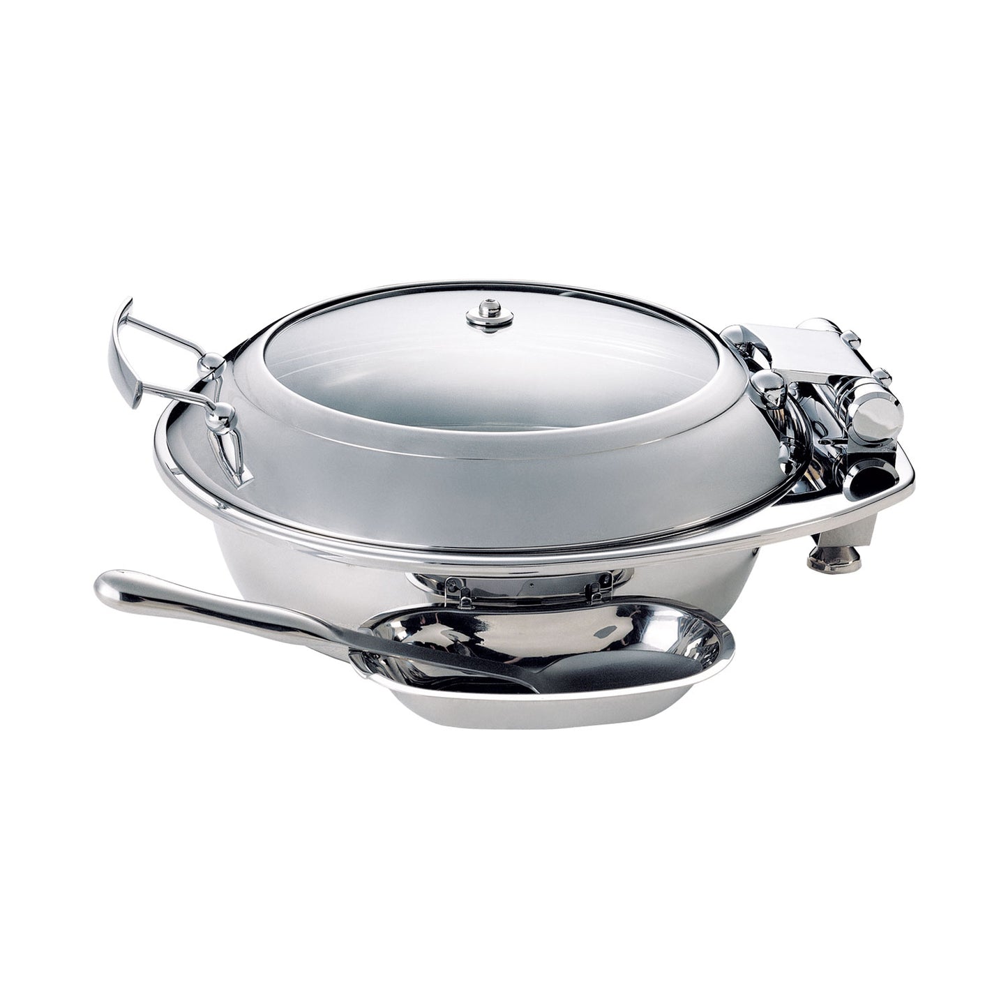 INDUCTION CHAFING DISHES – SMART – ROUND WITH GLASS LID