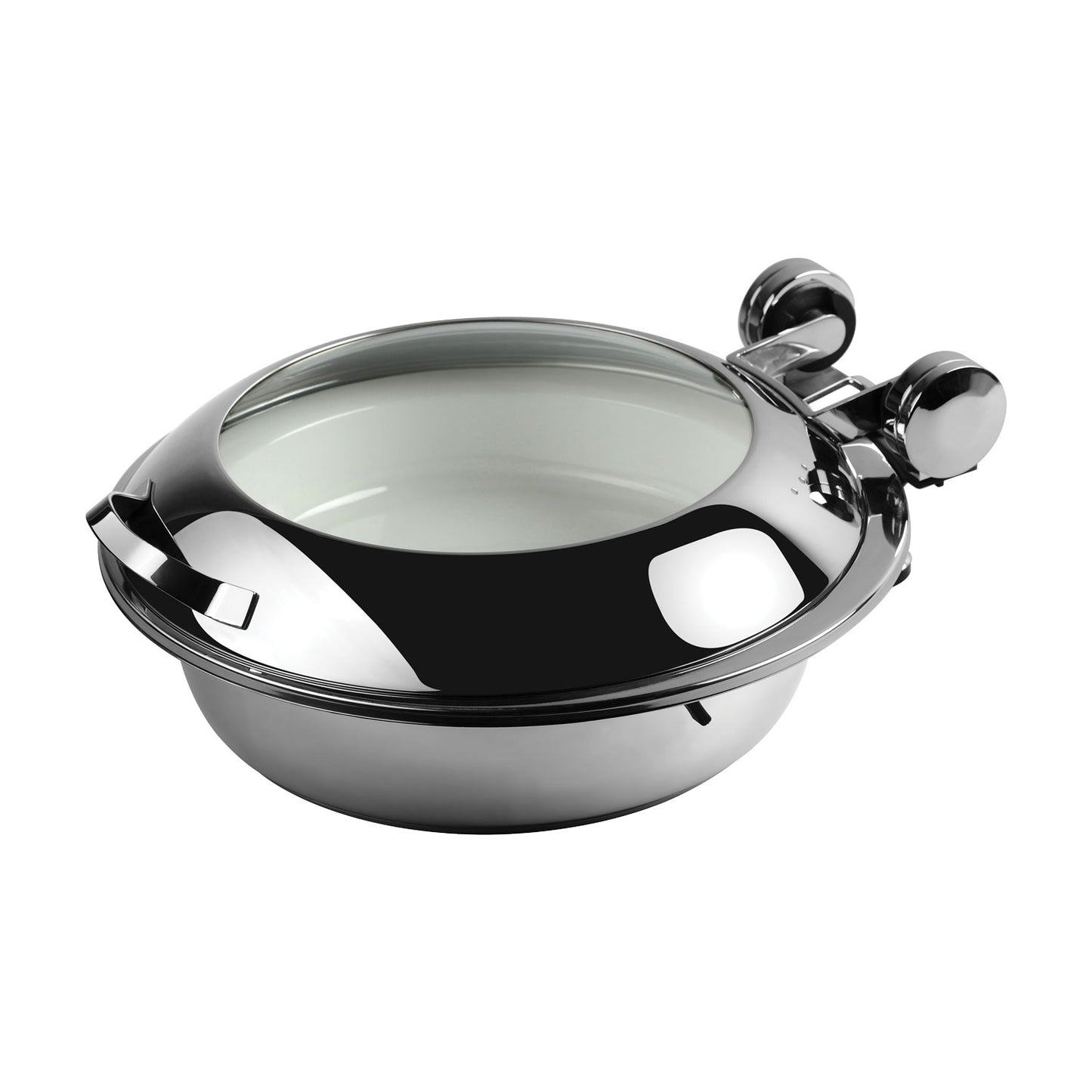 INDUCTION CHAFING DISHES – WITH GLASS LID – SMART W – ROUND