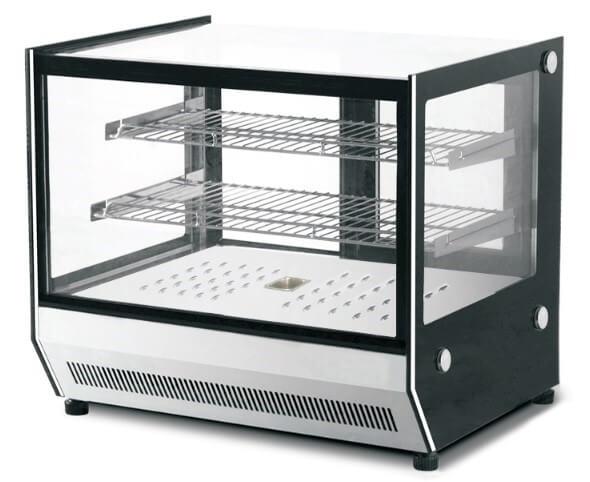 PACIFIC 660MM HEATED DISPLAY (COUNTER MODEL) - SQUARE GLASS