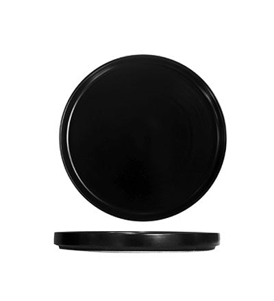 STUDIO BLACK PLATE - 28CM (12) (Fortis)