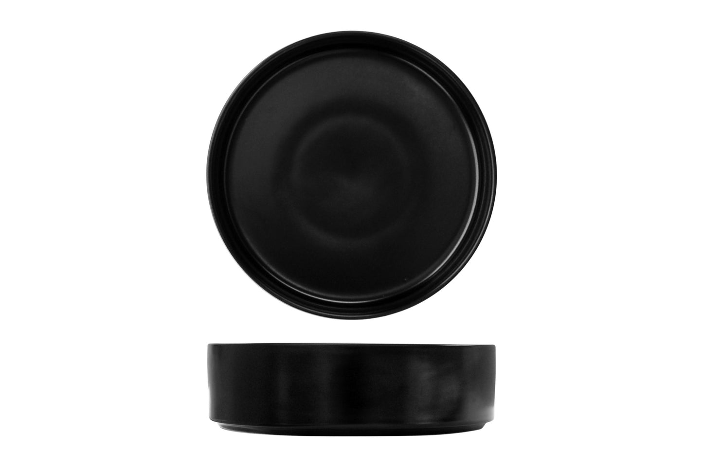 STUDIO - BLACK - DEEP PASTA/SALAD BOWL 21CM (12) (Fortis)