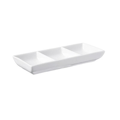 3 DIV. CONDIMENT DISH - 18CM (24) (Fortis)