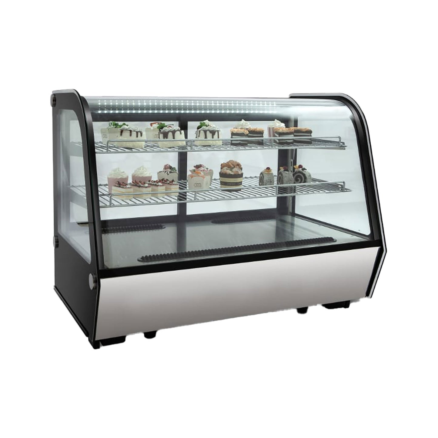 DISPLAY UNIT FRIDGE – COUNTERTOP 880MM CURVED – SALVADORE