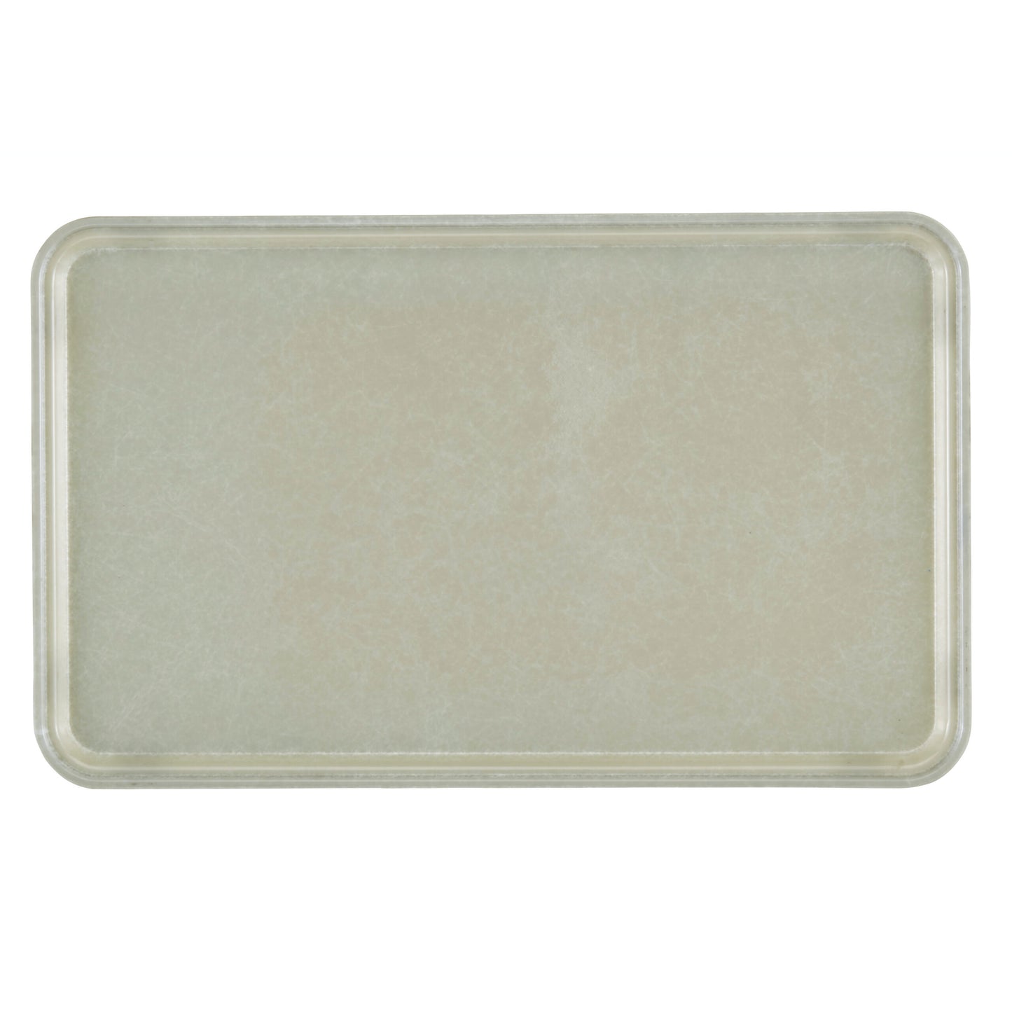 FIBERGLASS SMOOTH TRAY 32CM W X 53CM L - ANTIQUE PARCHMENT
