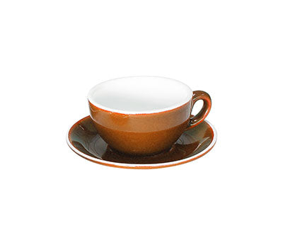 OPEN CAPPUCCINO CUP BROWN - 21CL (12) (Fortis)