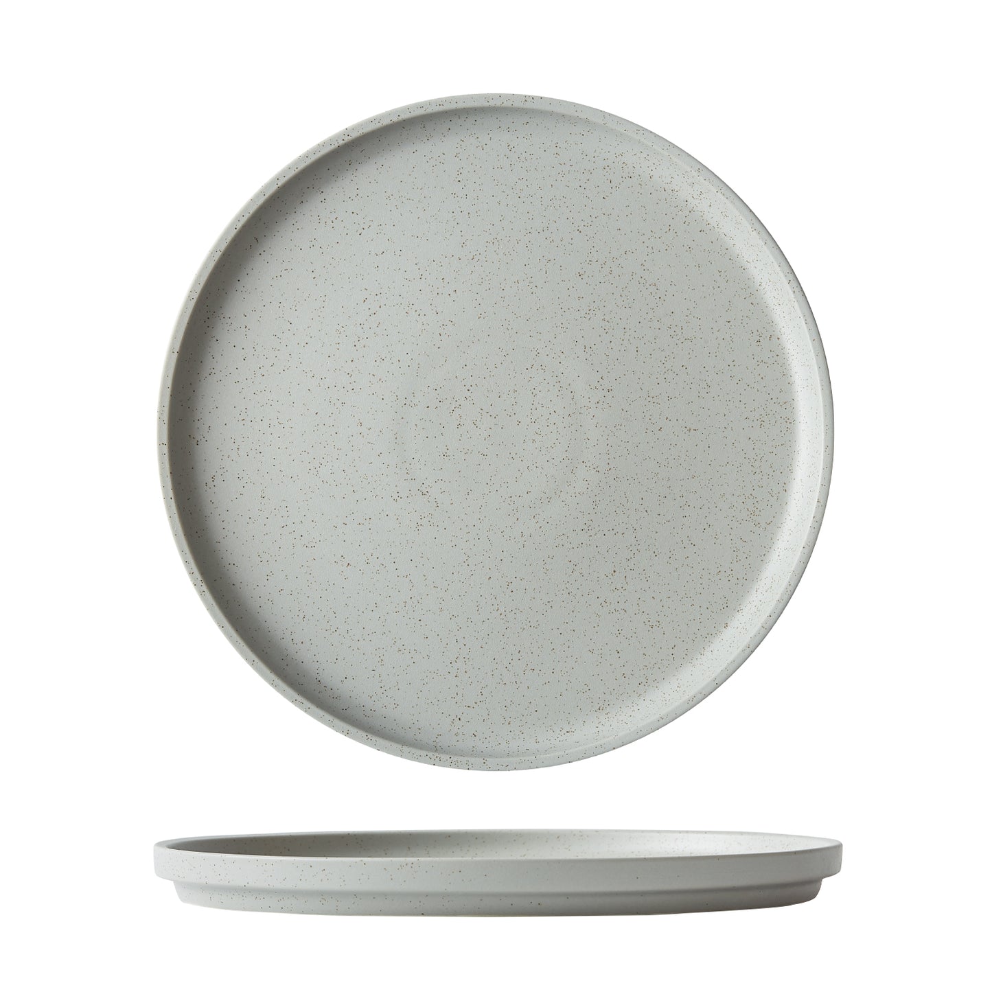 DUNE - ASH - WALLED PLATE - 23.5CM (12) (Luzerne)