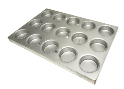 GATTO ALUSTEEL JUMBO MUFFIN PAN - 15 CUP - 600 X 400MM