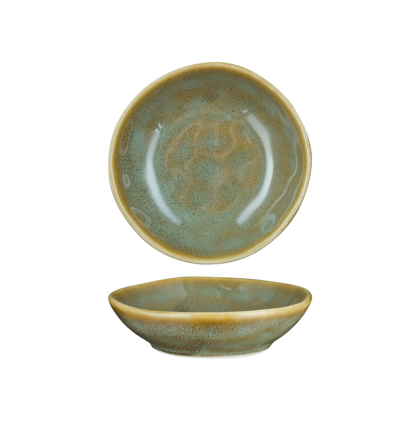 FYNBOS - ALOE GREEN - DIP DISH - 9CM - 5CL (6) (Fortis)