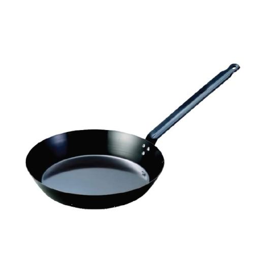 PAN (BLACK) STEEL FRYING - 240MM (Global)