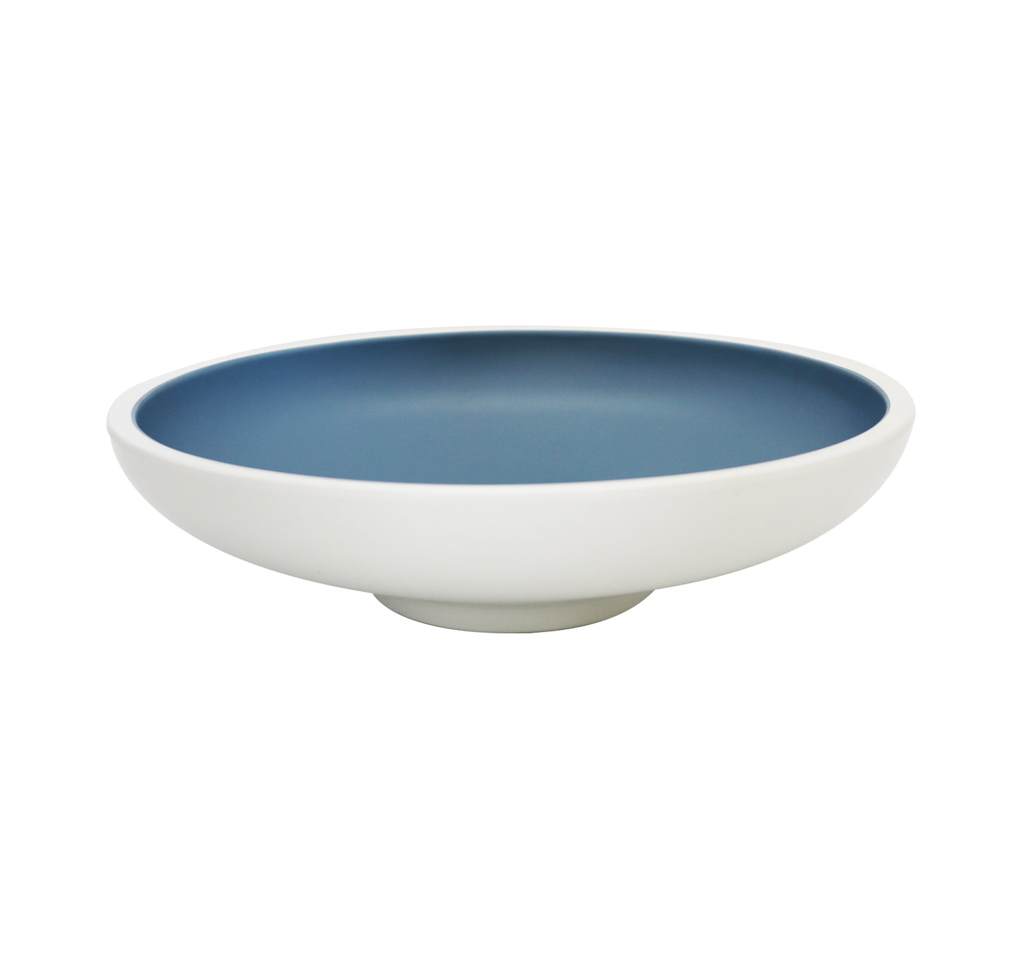 PLATTER BOWL ROUND 30CM - SMOKE BLUE (Efay)