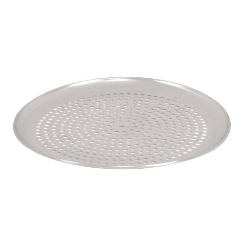PIZZA PAN - PERFORATED - ALUMINIUM ROUND - 200MM