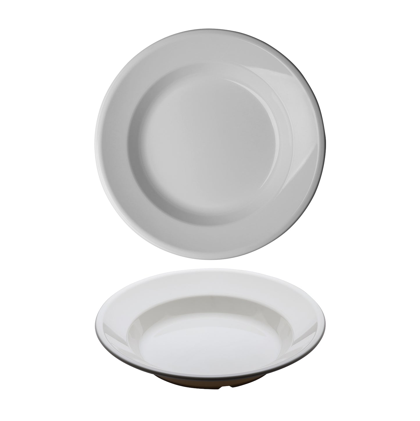 POLYCARBONATE ROUND SOUP/SALAD BOWL 22.9CM DIAMETER – WHITE