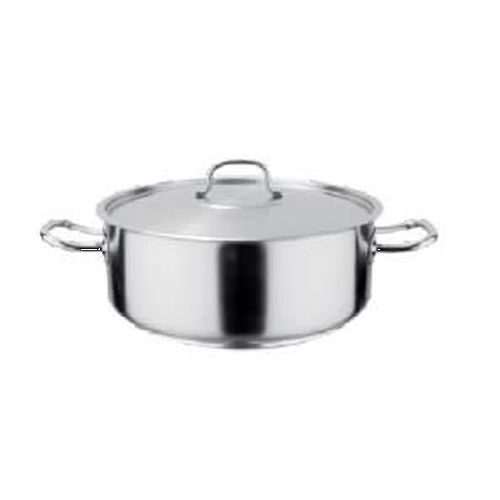 POT S/STEEL LOW CASSEROLE - 19.5LT (Pujadas)