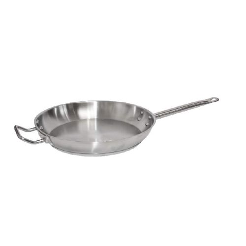 PAN S/STEEL FRY (VALUE) - (200MM X 40 MM) (Global)