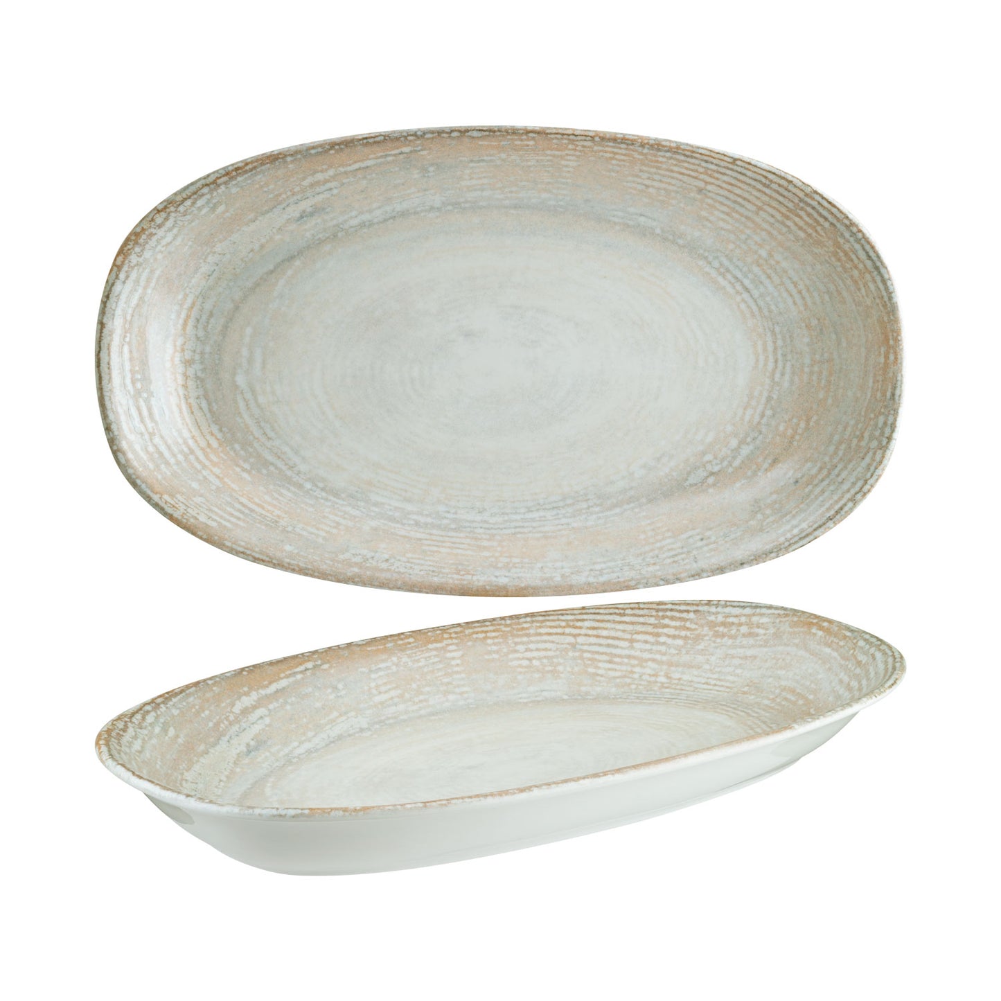 PATERA – Oval Coupe Plate – 19 × 11 CM (12) (BONNA)