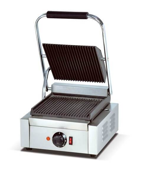 GATTO RIBBED PANINI TOASTER CAST IRON - 305 x 370 x 210mm