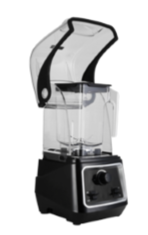 GATTO HIGH PERFORMANCE BLENDER MANUAL CONTROL WITH SOUND ENCLOSURE 2L 2200W- BLACK