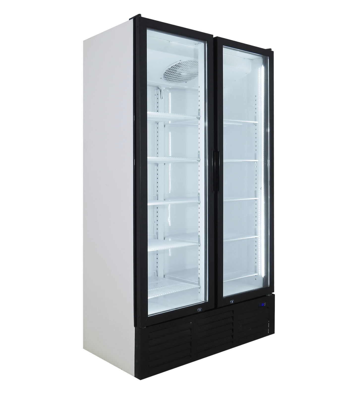 FRIDGE STAR FULL HEIGHT 2 GLASS DOOR HINGED (922 LT)