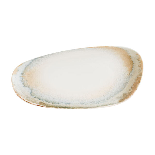 KNIDOS – Organic Rectangular Plate – 36 cm (12) (BONNA)