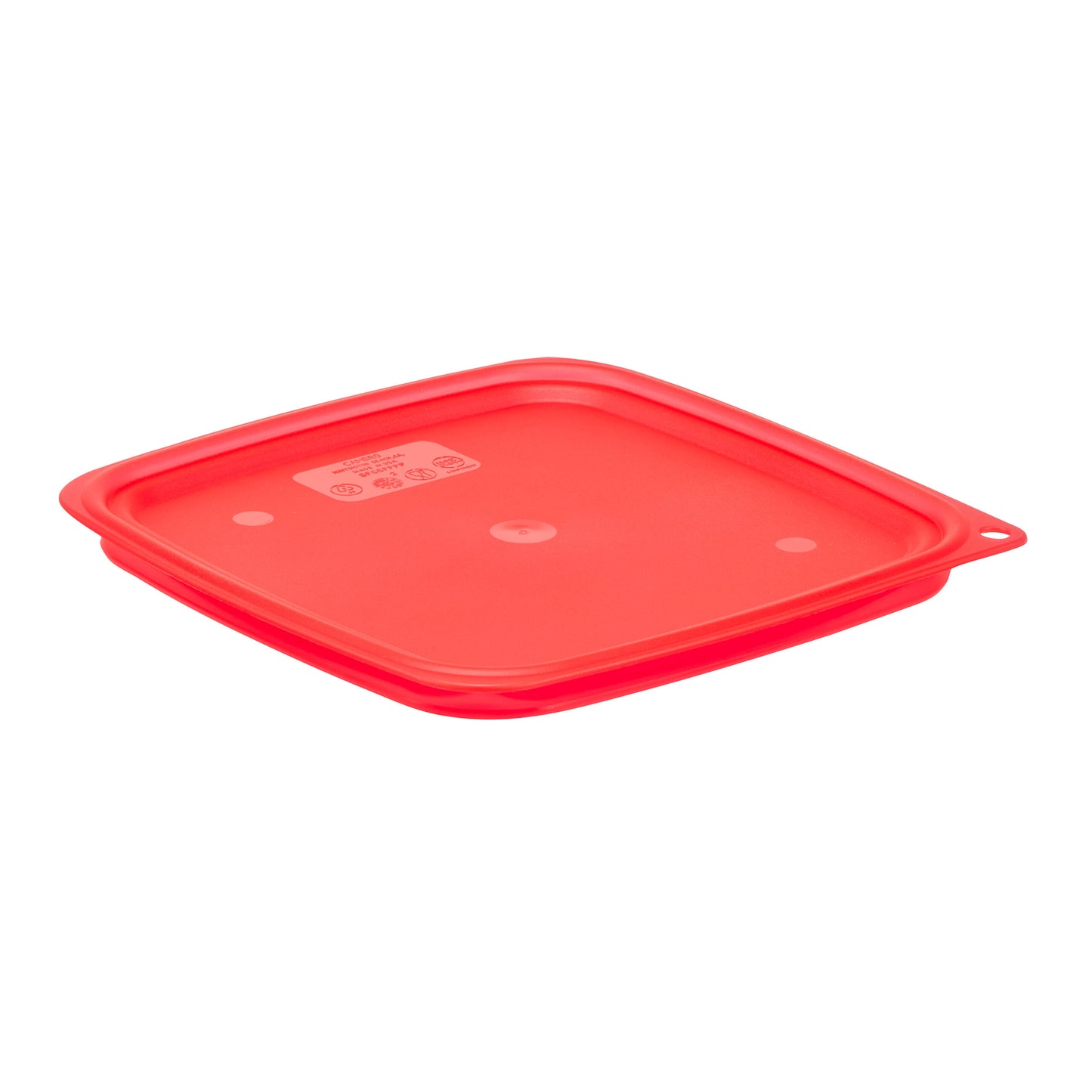 SQUARE CONTAINER COVER 6 & 8 LT SQUARES (RED)