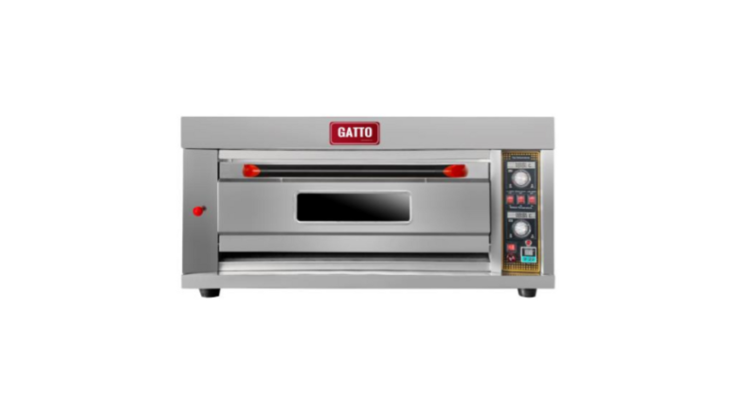 GATTO HEAVY DUTY 1 DECK 2 PAN OVEN - GAS