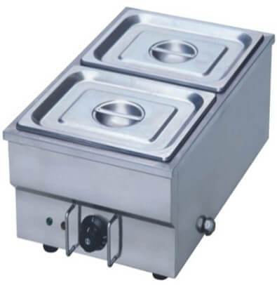 GATTO TABLE MODEL BAIN MARIE - INCLUDES INSERTS + LIDS- 2 X GN1/2