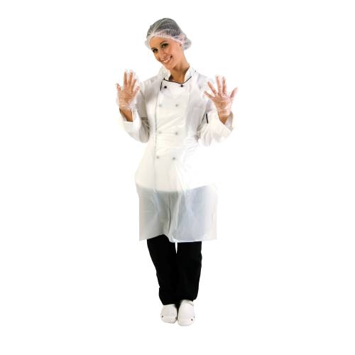 DISPOSABLE APRONS - PACK OF 100 (Chefware)