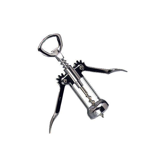 WING TYPE WINE OPENER - (CHROME)