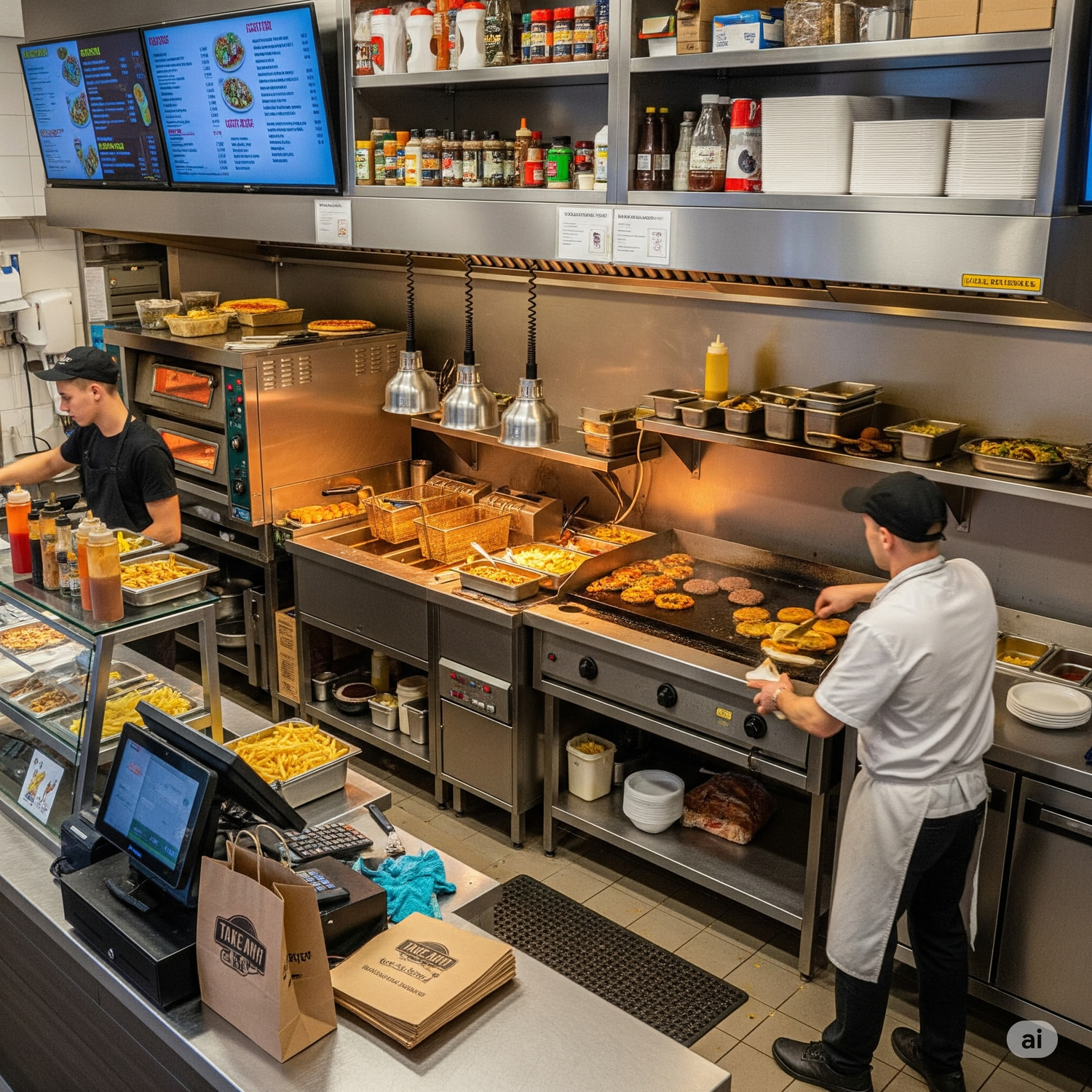 RESTAURANT AND TAKE-AWAY