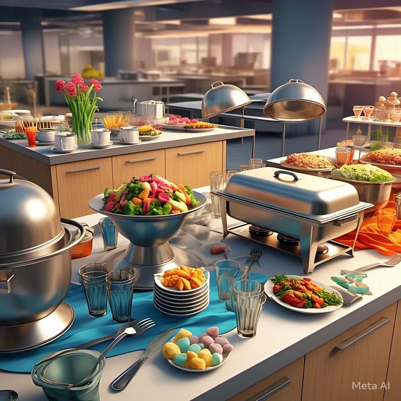 TABLEWARE AND BUFFET SERVICES