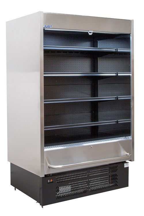 Wall Chiller 1.3m – Single Glaze Unit single glaze glass doors (Just Refrigeration)