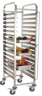 GATTO 15 TIER SINGLE GASTRONORM TROLLEY STAINLESS STEEL (TRAY SIZE GN1/1)