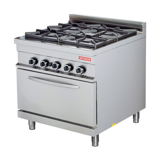 4 Burner With Gas Oven - 900 Range (ARISCO)
