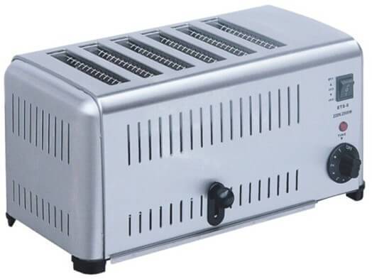 GATTO 6 SLICE POP-UP TOASTER