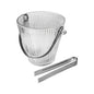 AQUA – ICE BUCKET WITH TONG – 900ML – 130 X 120MM (16)