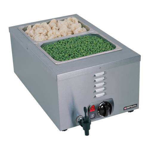 BAIN MARIE TABLE TOP - 1 DIVISION (Anvil)