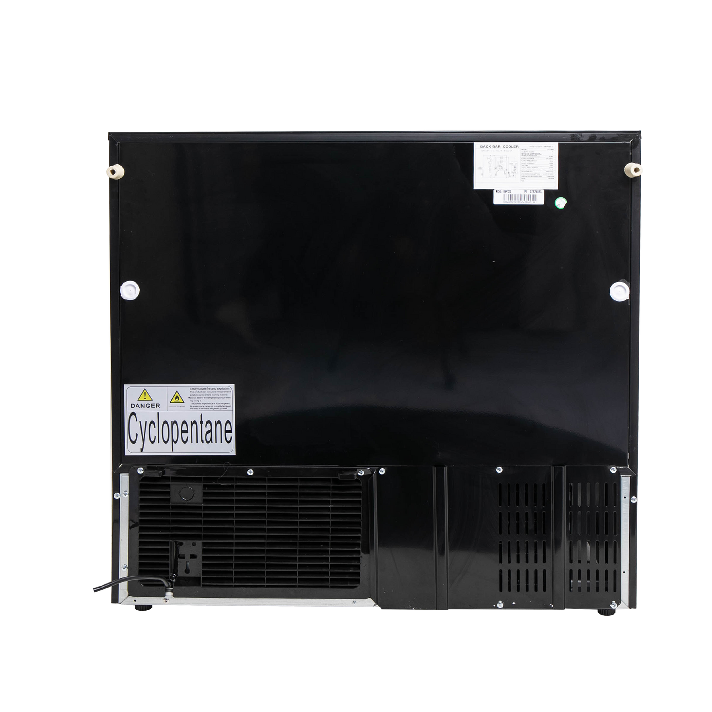 Back Bar Bottle Cooler – 2 Door, Hinged (POLARCAB)