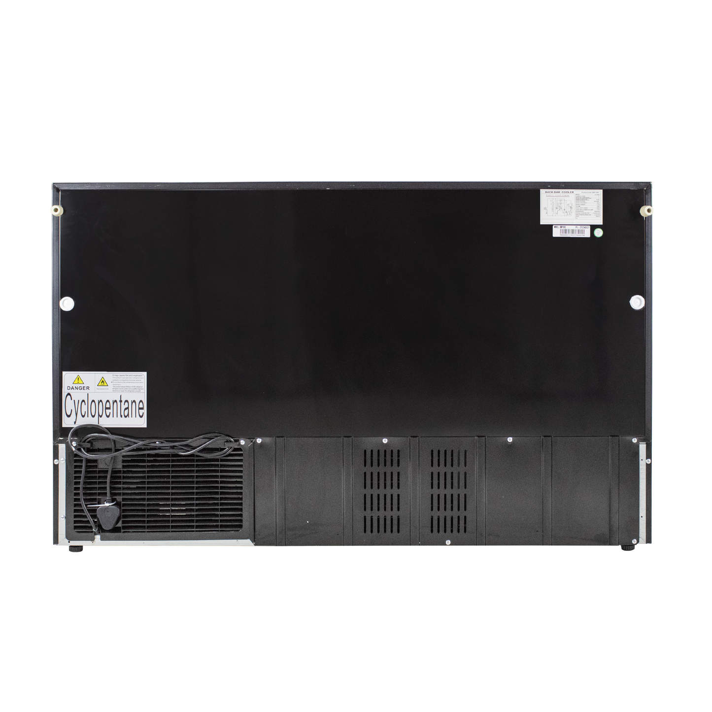 Back Bar Bottle Cooler – 3 Door, Hinged (POLARCAB)