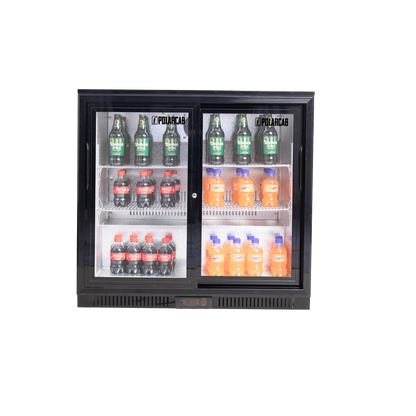Back Bar Bottle Cooler – 2 Door, Sliding (POLARCAB)