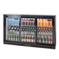 Back Bar Bottle Cooler – 3 Door, Sliding (POLARCAB)
