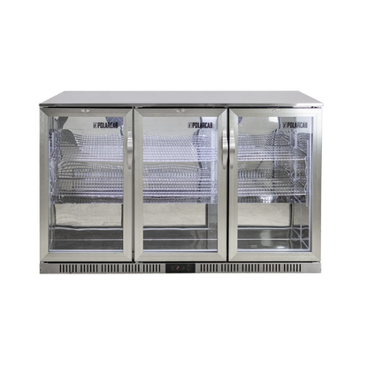 Back Bar Bottle Cooler – 3 Door, Hinged (POLARCAB)