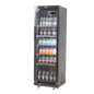Beverage Bottle Cooler -Black 400Lt(POLAERCAB)