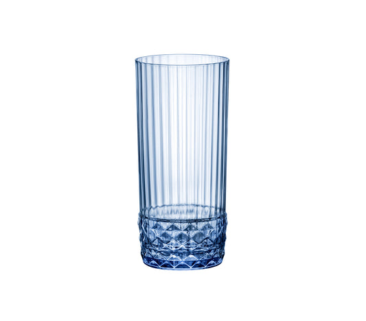 AMERICA '20s - SAPPHIRE BLUE - COOLER 49CL H162MM W73.5MM (6) (Bormioli Rocco)
