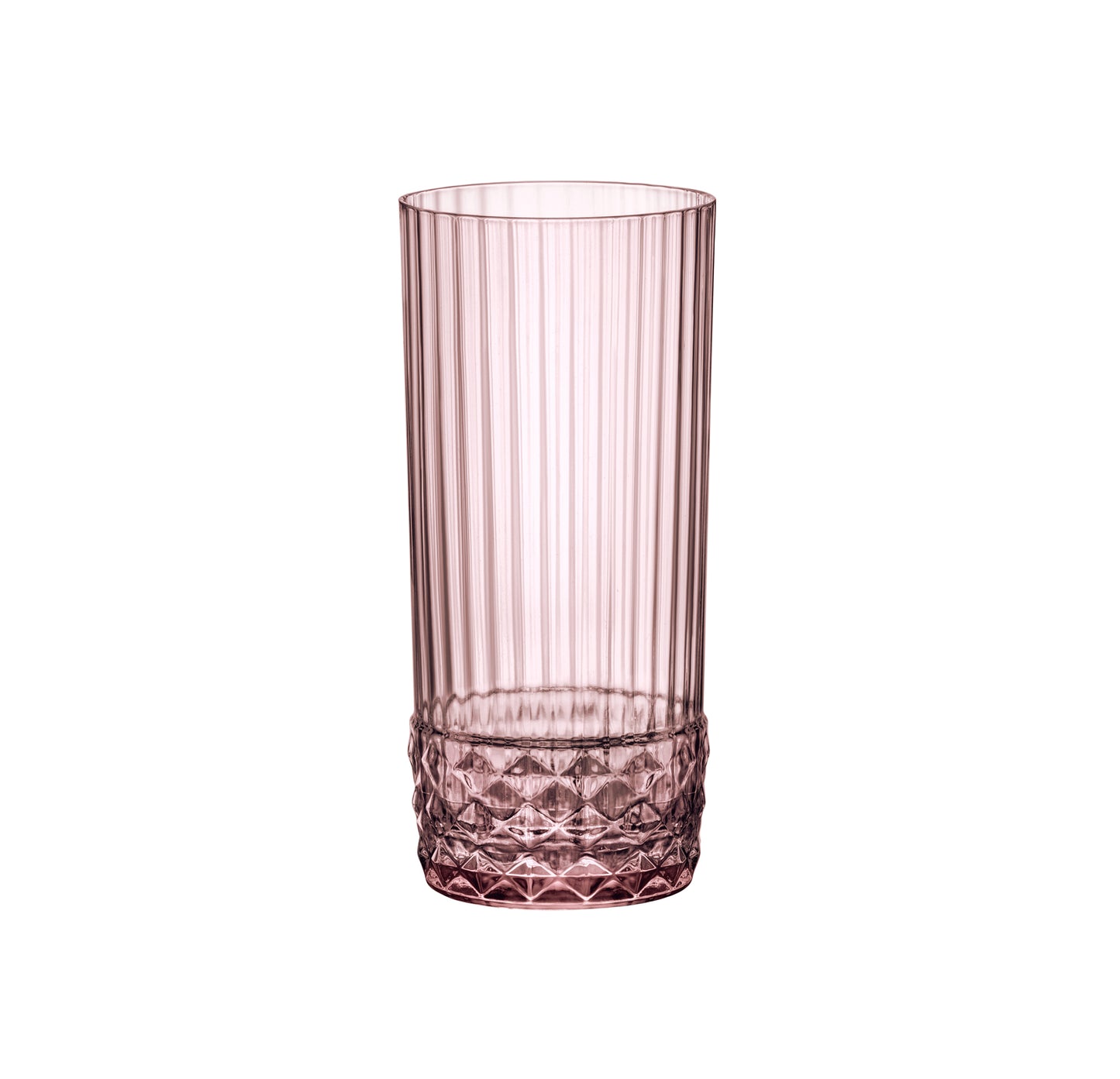 AMERICA '20s - LILAC ROSE - COOLER 49CL H162MM W73.5MM (6) (Bormioli Rocco)