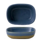 EMERGE - OSLO BLUE - SHALLOW TRAY - 12CM X 9CM X 3.3CM (6) (Churchill)